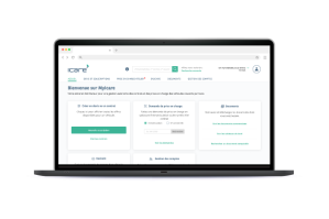Page d'accueil du site MyIcare